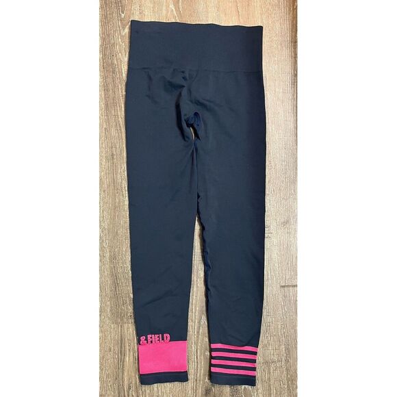 Track & Field Compression Leggings - Size Large - Thick / Ribbed - RARE - Picture 3 of 4